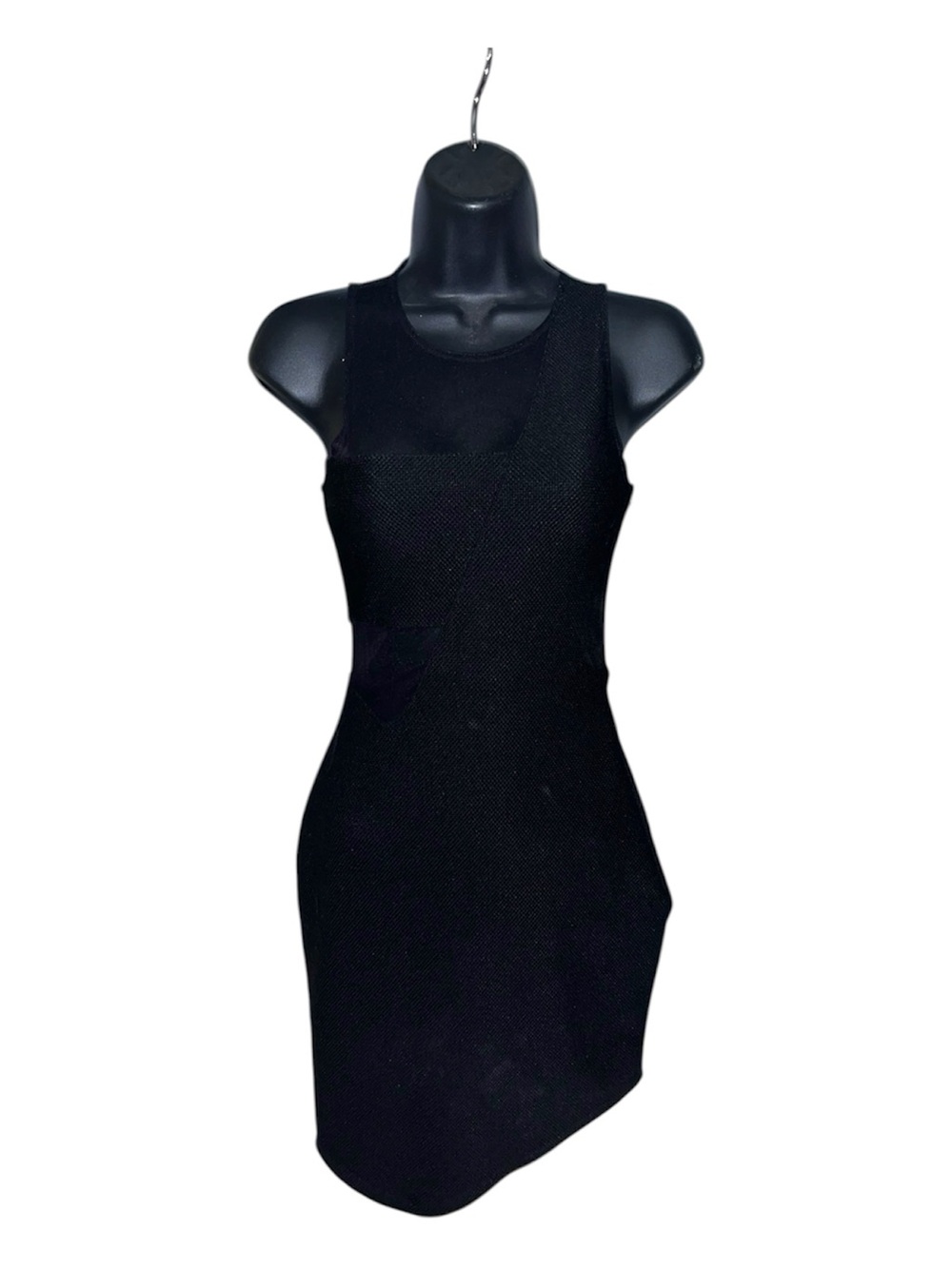 Express Black Sleeveless Mini Sheath Dress